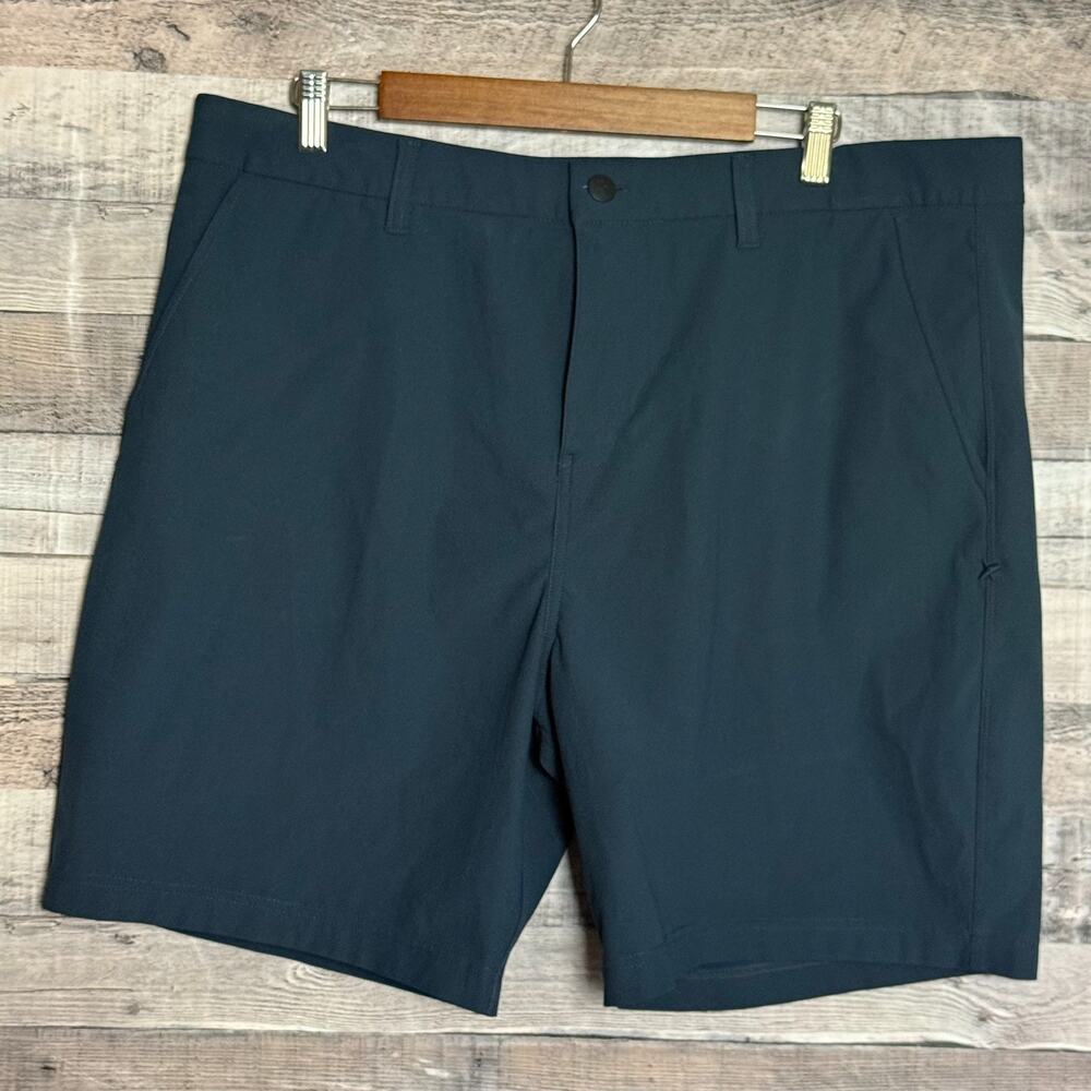 Bad Birdie Golf Weekend Shorts Mens 40 Navy Performance Comfort 7"